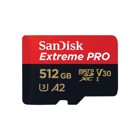 SanDisk Extreme Pro A2 V30 U3 UHS-I microSDXC 記憶卡 (512GB)