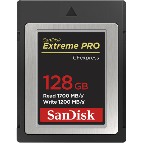 SanDisk Extreme PRO CFexpress Type-B 記憶卡 (128GB)