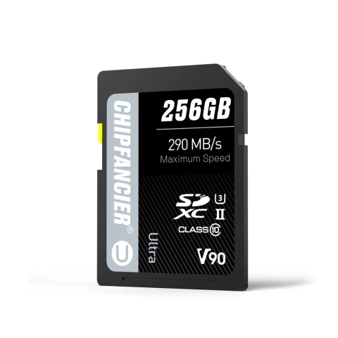 Chipfancier Ultra SD Card UHS-II V90 記憶卡 (256GB)