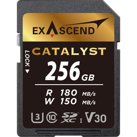Exascend Catalyst UHS-I V30 SD Card 記憶卡 (256GB)