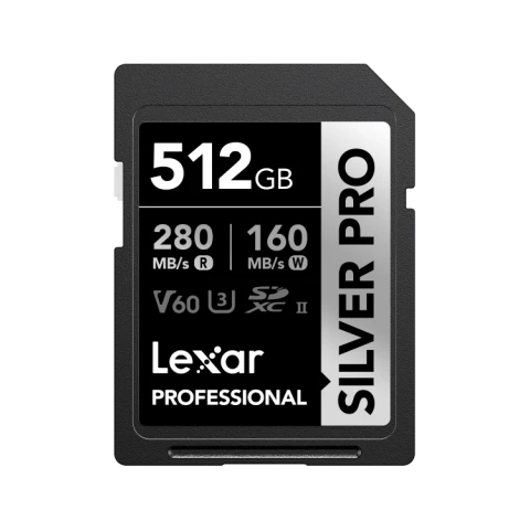 Lexar Professional SILVER PRO SDXC UHS-II Card 記憶卡 (512GB)