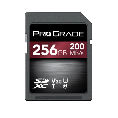 ProGrade Digital SDXC UHS-I V30 200R Strontium 記憶卡 (256GB)