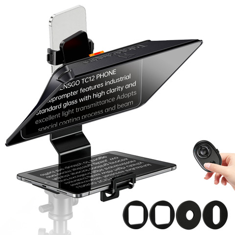 LENSGO TC12 P Teleprompter Smart Phone Kit 讀稿機 (手機版)