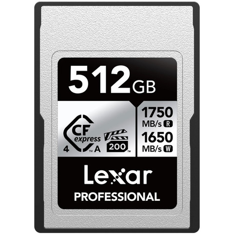 Lexar Professional SILVER CFexpress 4.0 Type A Card 記憶卡 (512GB)