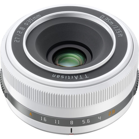 TTArtisan 銘匠 AF 27mm F2.8 APS-C Lens 鏡頭 (Fuji X / 白色)