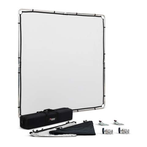 Manfrotto MLLC2201K Pro Scrim All In One Kit 2 x 2m (Large) 專業遮光柔光框套裝 圖片 1
