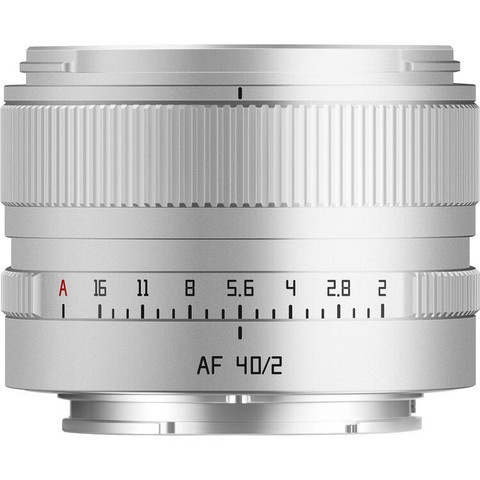 TTArtisan 銘匠 AF 40mm F2 Full Frame Lens 鏡頭 (Sony E 銀色) 主圖