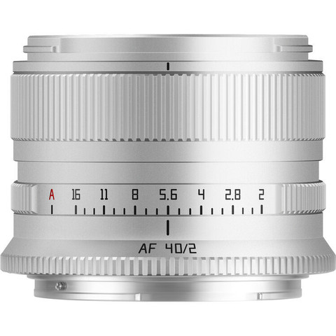 TTArtisan 銘匠 AF 40mm F2 Full Frame Lens 鏡頭 (Nikon Z 銀色) 主圖