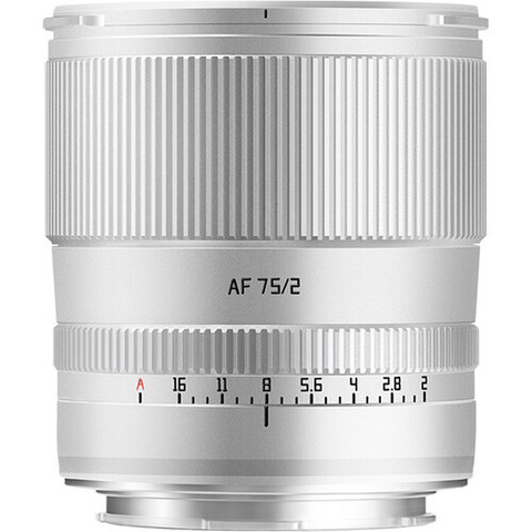 TTArtisan 銘匠 AF 75mm F2 Full Frame Lens 鏡頭 (L Mount 銀色) 主圖