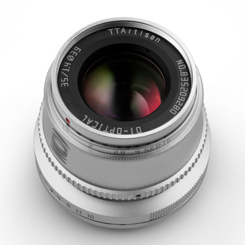 TTArtisan 銘匠 35mm F1.4 APS-C Lens 鏡頭 (M43 銀色) 主圖
