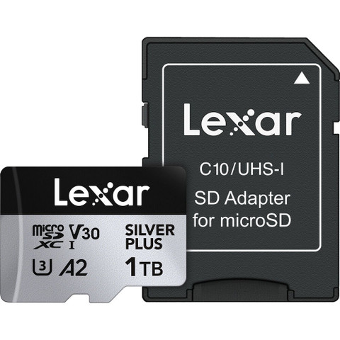 Lexar Professional SILVER PLUS microSDXC UHS-I Card 記憶卡 (1TB) 產品圖片