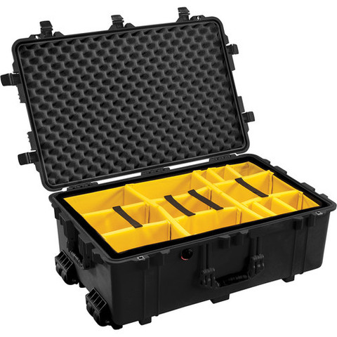 Pelican 1654 WD Waterproof 1650 Case Black 原裝軟墊間隔安全箱 產品圖片