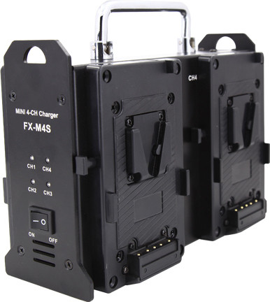 Fxlion FX-M4S 四路 V-Mount Mini Charger 充電器