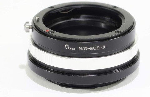 Pixco Nik G-EOS R Nikon G to Canon EOS R Mount 手動轉接環