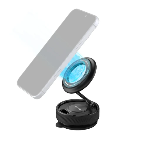 SmallRig 6061 多功能磁吸吸盤手機支架使用示意
