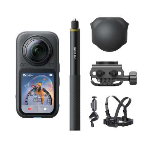 Insta360 X6 8K Road Cycling Bundle 公路騎乘套裝（分離式車把） 套裝圖片