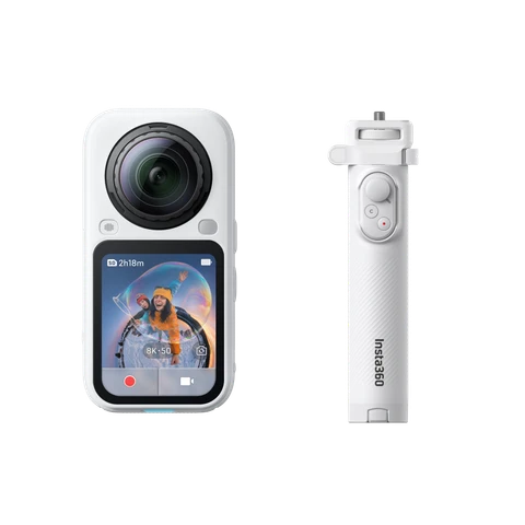 Insta360 X6 8K Travel Bundle 旅行套裝 (雪山白) 套裝圖片