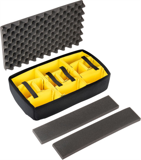 Pelican 1535AirDS Padded Divider Set 原裝黑黃軟墊間隔套裝