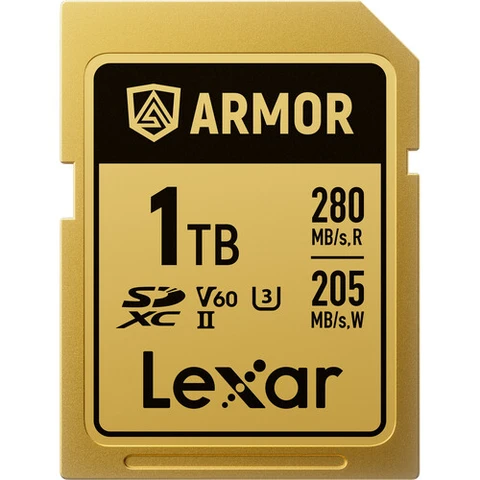 Lexar Professional ARMOR GOLD SDXC UHS-II Card 記憶卡 (1TB)