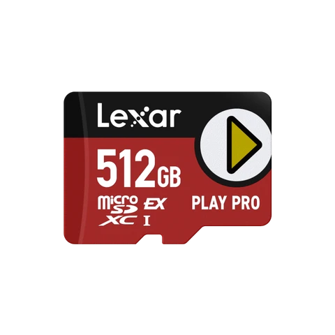Lexar PLAY PRO microSDXC Express Card 記憶卡 (512GB)