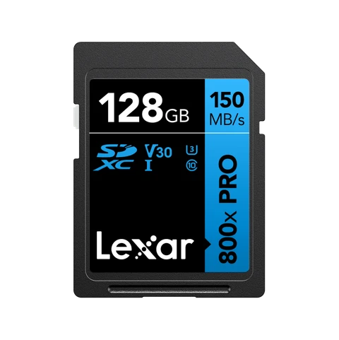 Lexar High-Performance 800x PRO SDXC UHS-I Card BLUE 記憶卡 (128GB)