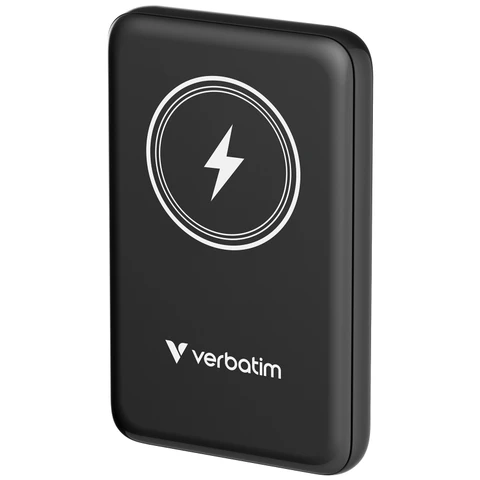 Verbatim 32245 MCP-10 10000mAh 磁吸充電池 - 黑色