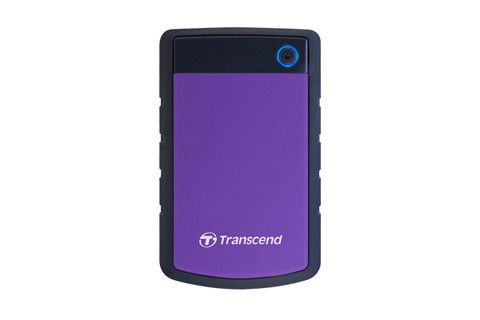 Transcend 創見 StoreJet 25H3 防震外置硬碟 - 2TB 紫色