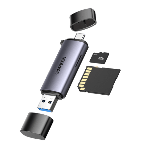 Ugreen 綠聯 CM185 USB-C / USB-A 3.0 Card Reader (SD + TF) 讀卡器