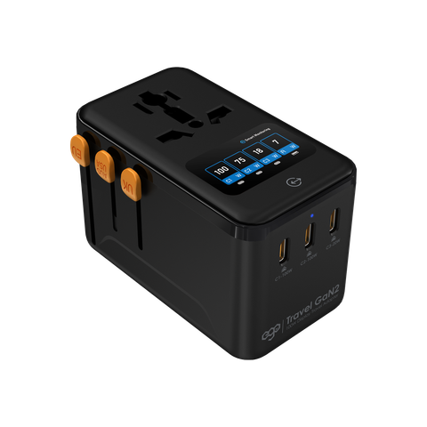 EGO Travel GaN2 100W 4USB 旅行轉插 - 黑色