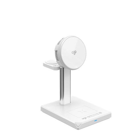 EGO MagCooler 3合1 半導體製冷無線充電座 - 白色