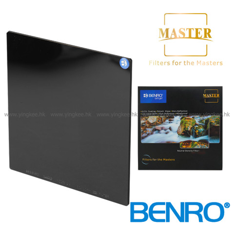 Benro Master ND16 (1.2) 150mm Glass Filter 德國光學玻璃減光鏡