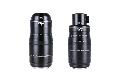 LAOWA 老蛙 Aksen 45mm＋17.5mm APO 雙鏡超微距套裝（同軸照明版） - MFT 商品主圖