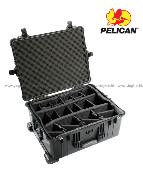Pelican 1614 PROTECTOR CASES 黑色 軟墊間隔 專業防撞安全箱