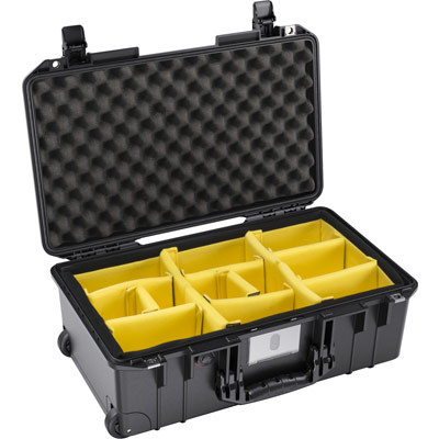 Pelican 1535 WD Air Case Black 軟墊間隔安全箱