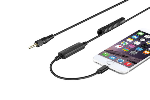 Saramonic LC-C35 iPhone專用麥克風轉接線