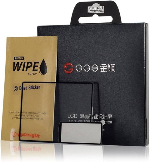 GGS LCD Screen Protector 相機螢幕防爆玻璃保護貼 (Nikon Z5/Z6/Z7/Z6II/Z7II) 新包裝主圖