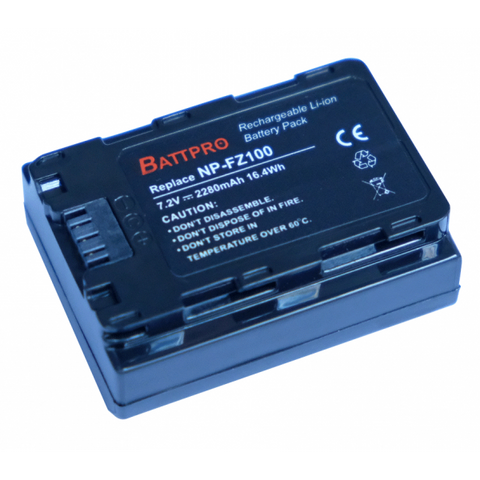 BattPro Sony NP-FZ100 相機代用電池