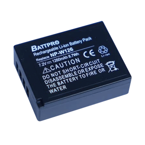 BattPro Fujifilm NP-W126S 相機代用電池