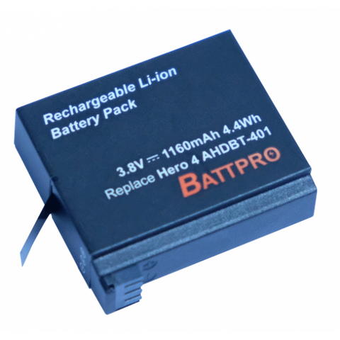Battpro Gopro Hero4 Battery 代用電池
