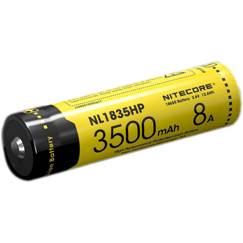 Nitecore NL1836HP 3500mAh 3.6V 8A 18650 高放電有保護鋰電池