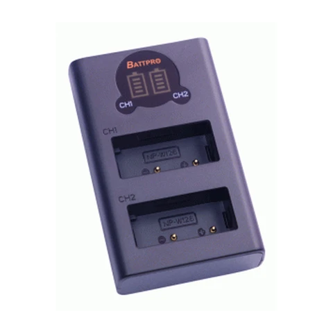 BattPro Fujifilm NP-W126S 雙位電池 USB 充電器