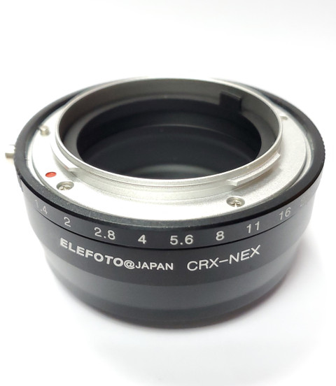 Elefoto CRX-NEX Contarex to Sony E Mount 手動轉接環