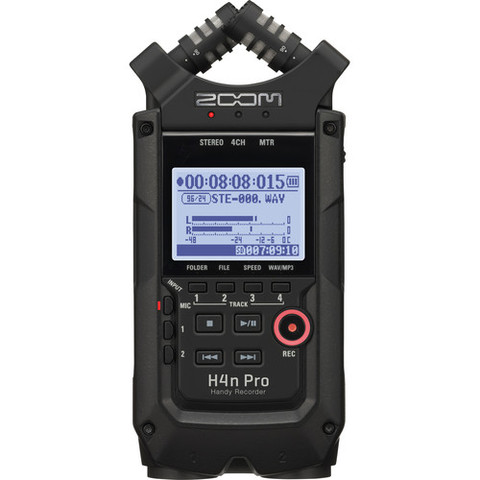 Zoom H4n PRO Handy Recorder All Black Edition 手提數碼錄音機   