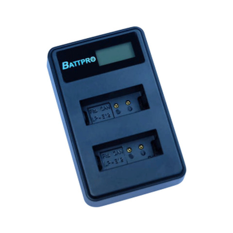 BattPro Canon LP-E12 雙位電池 USB 充電器