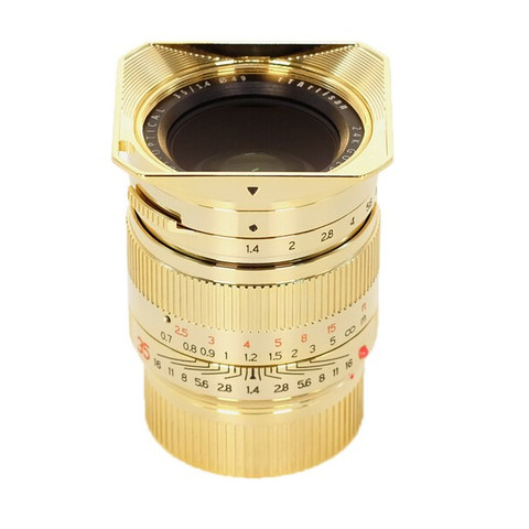 TTArtisan 銘匠 35mm f1.4 LM Leica-M 鏡頭 24K黃金版