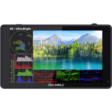 FeelWorld LUT6S 6" 3D LUT 4K SDI HDMI Monitor 觸控全高清攝錄監視器
