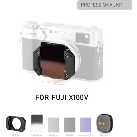 NiSi 耐司 Filter System for Fujifilm X100 Series (Professioanl Kit) 方片濾鏡架連偏光鏡專業套裝