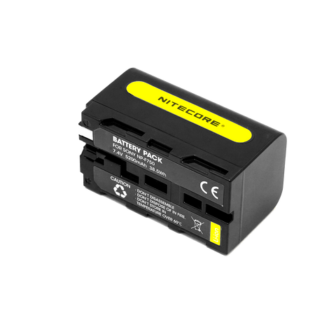 Nitecore  NP-F750 battery pack for video light and Sony camcorders 攝錄補光燈專用鋰電池