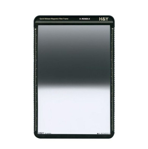 H&Y KR06 K-Series Reverse GND4 / 0.6 / 2-Stops 100x150mm with Frame 漸變灰濾鏡連框架