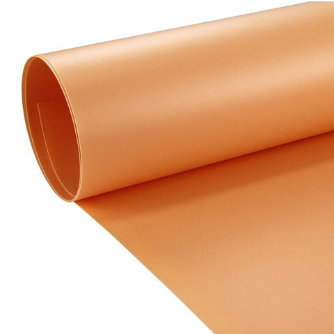 攝影用塑膠背景啞面 PVC Backdrop (Orange 橙色) 1.2m x 2m